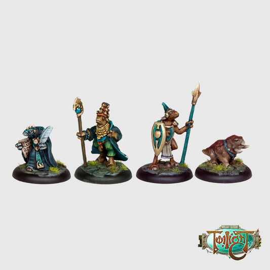 A09 - Terali Characters (Chancellor Danakan, NuraTia Obal, Terali Guard and Boliga)