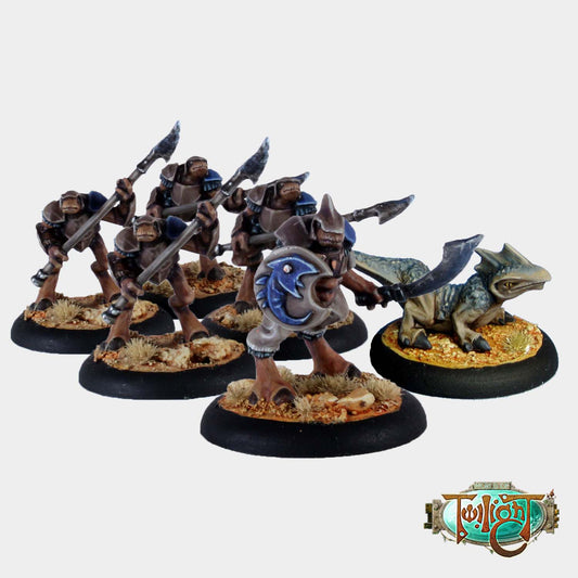 C03 - Orel Militia (Captain, 4 Militia and 1 Graku)