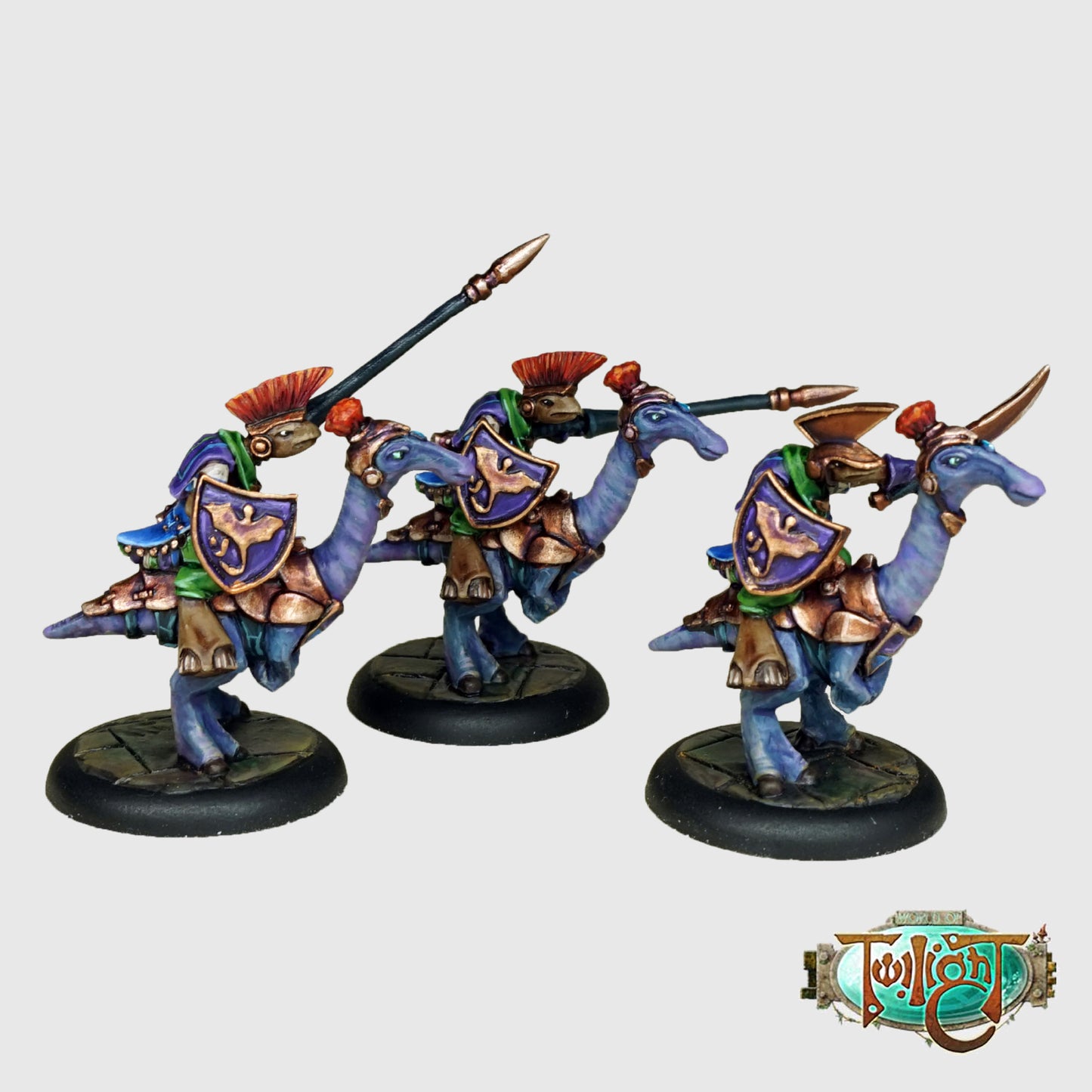 D08 - Toloran Cavalry (Captain and 2 Cavalry)