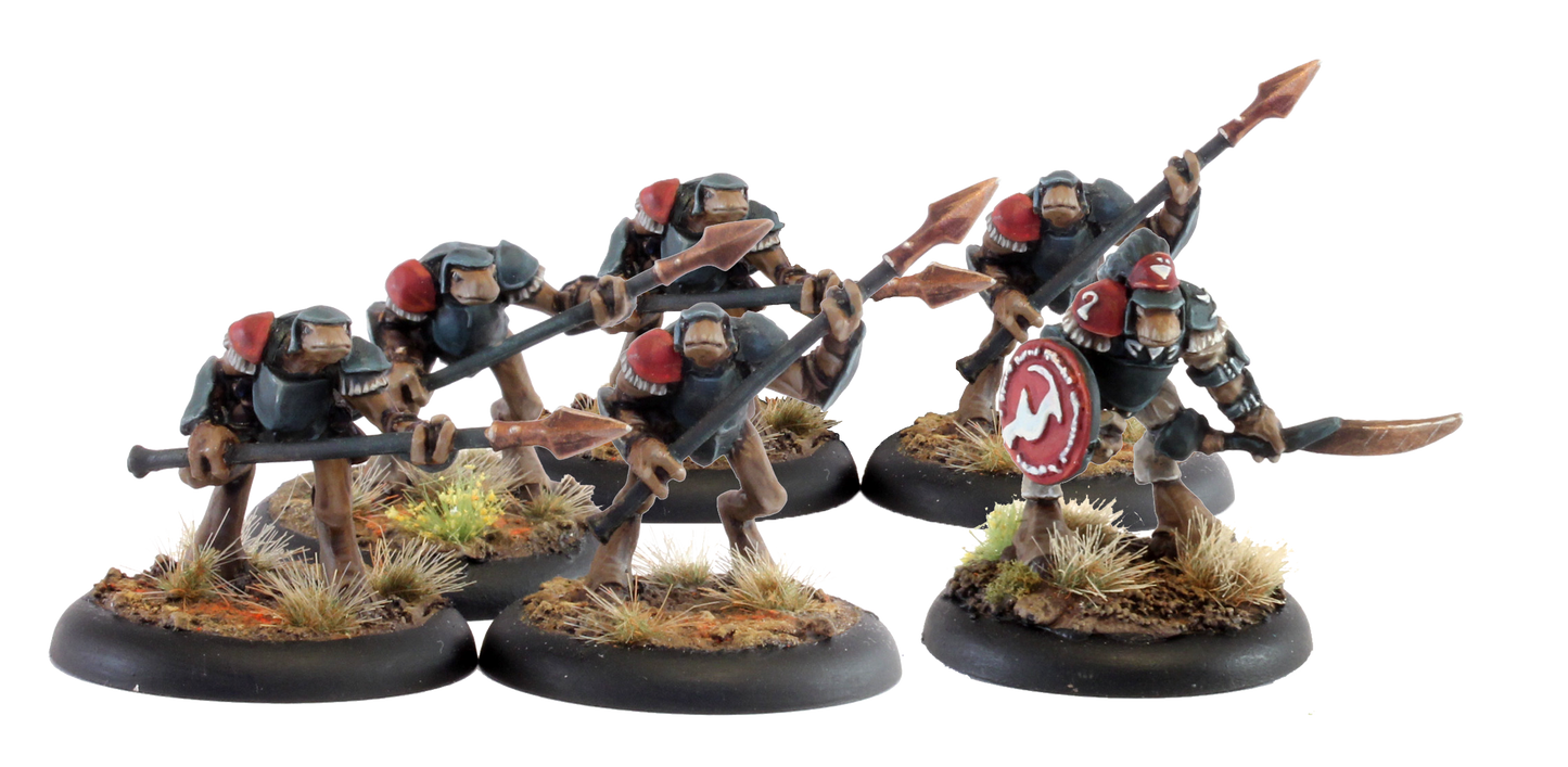A03 - Empire Militia (Captain and 5 Militia)