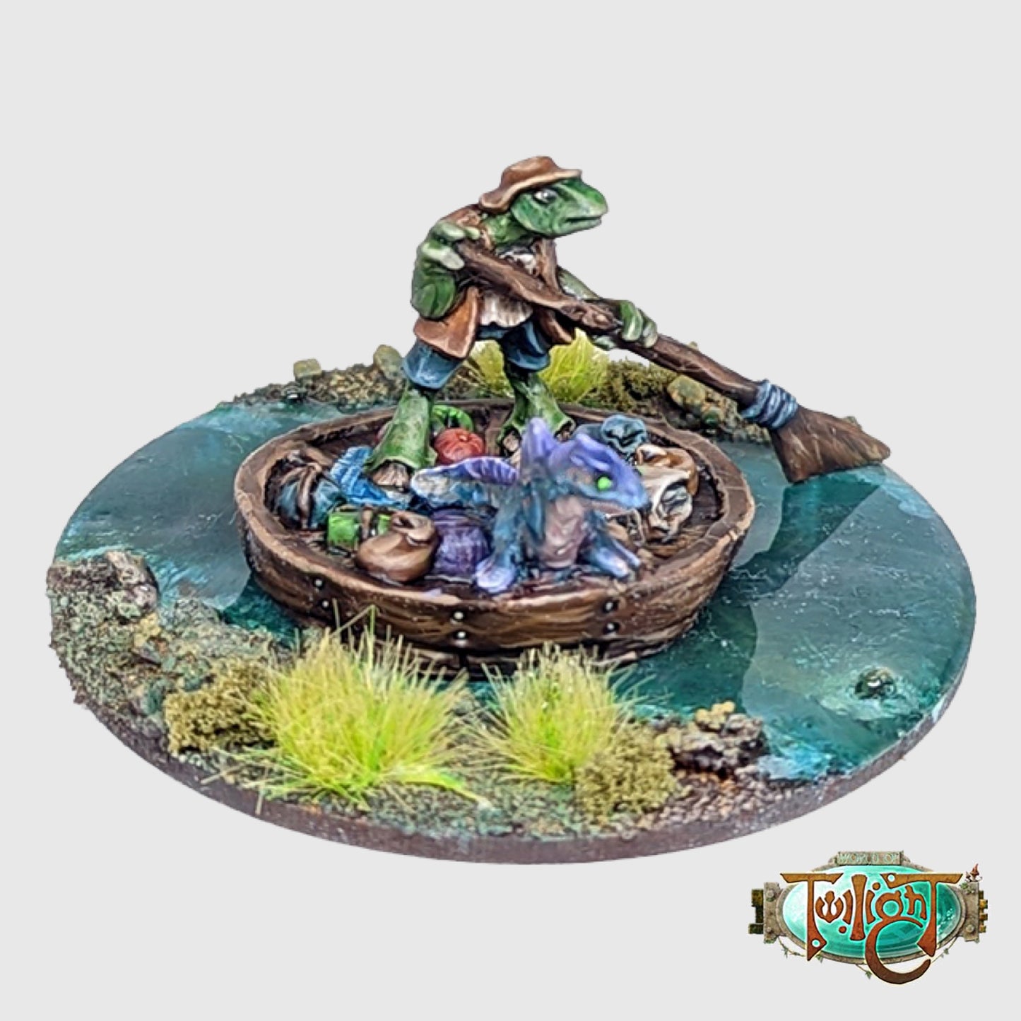 H07 - Riverfolk Urchin on Coracle