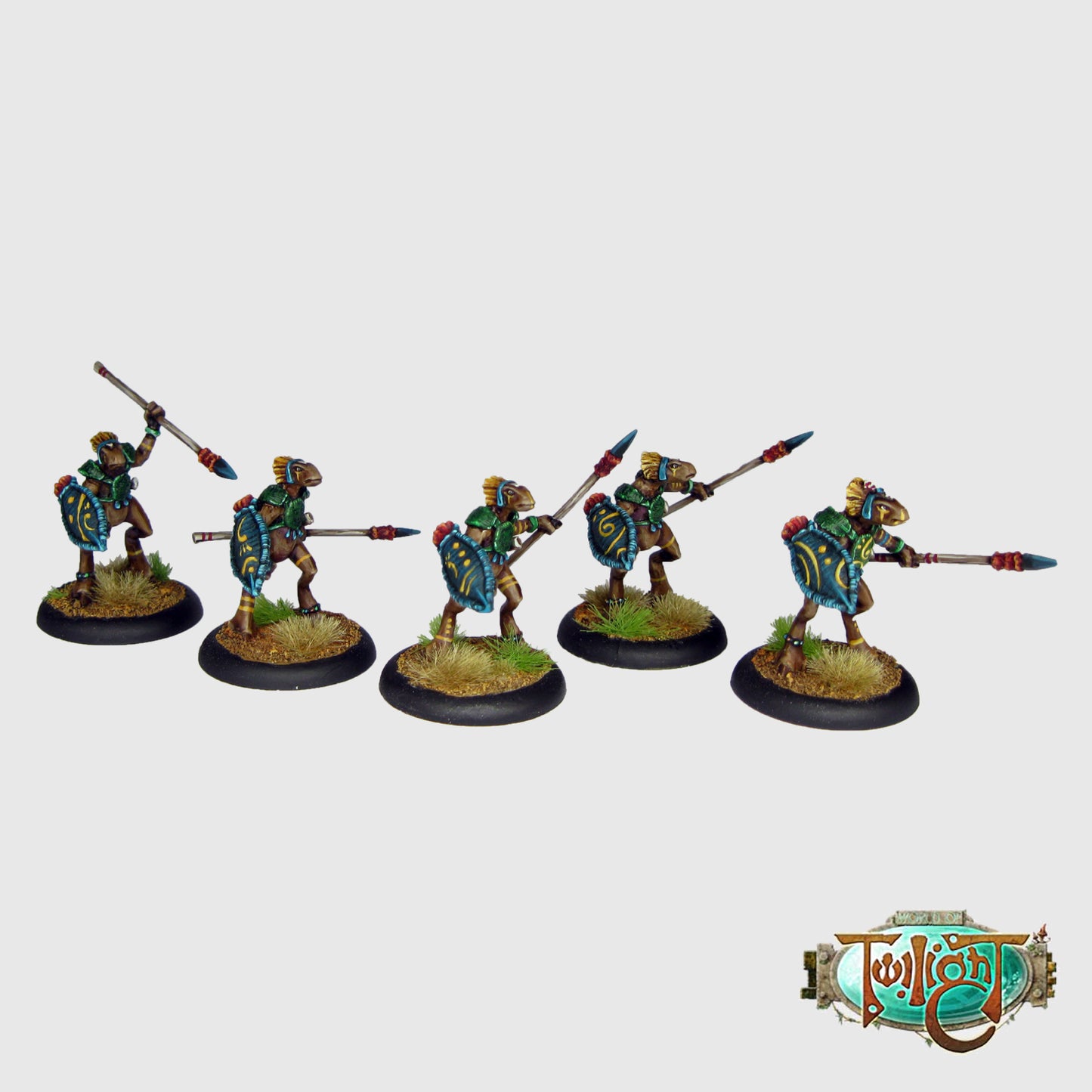 T06 - Casanii Warriors (Captain and 4 Warriors)