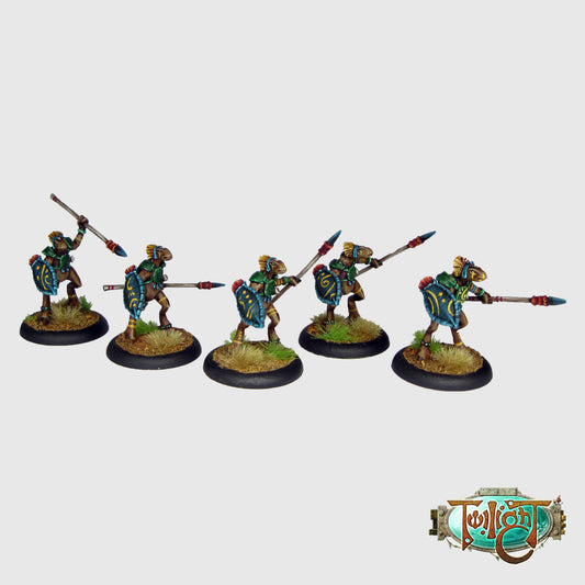 T06 - Casanii Warriors (Captain and 4 Warriors)