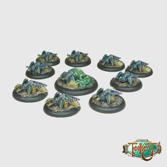 W13 - Garkrid Swarm (Queen and 9 Garkrid)