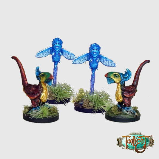 W17 - Critters #3 (2 Tourac and 2 Zanbee)