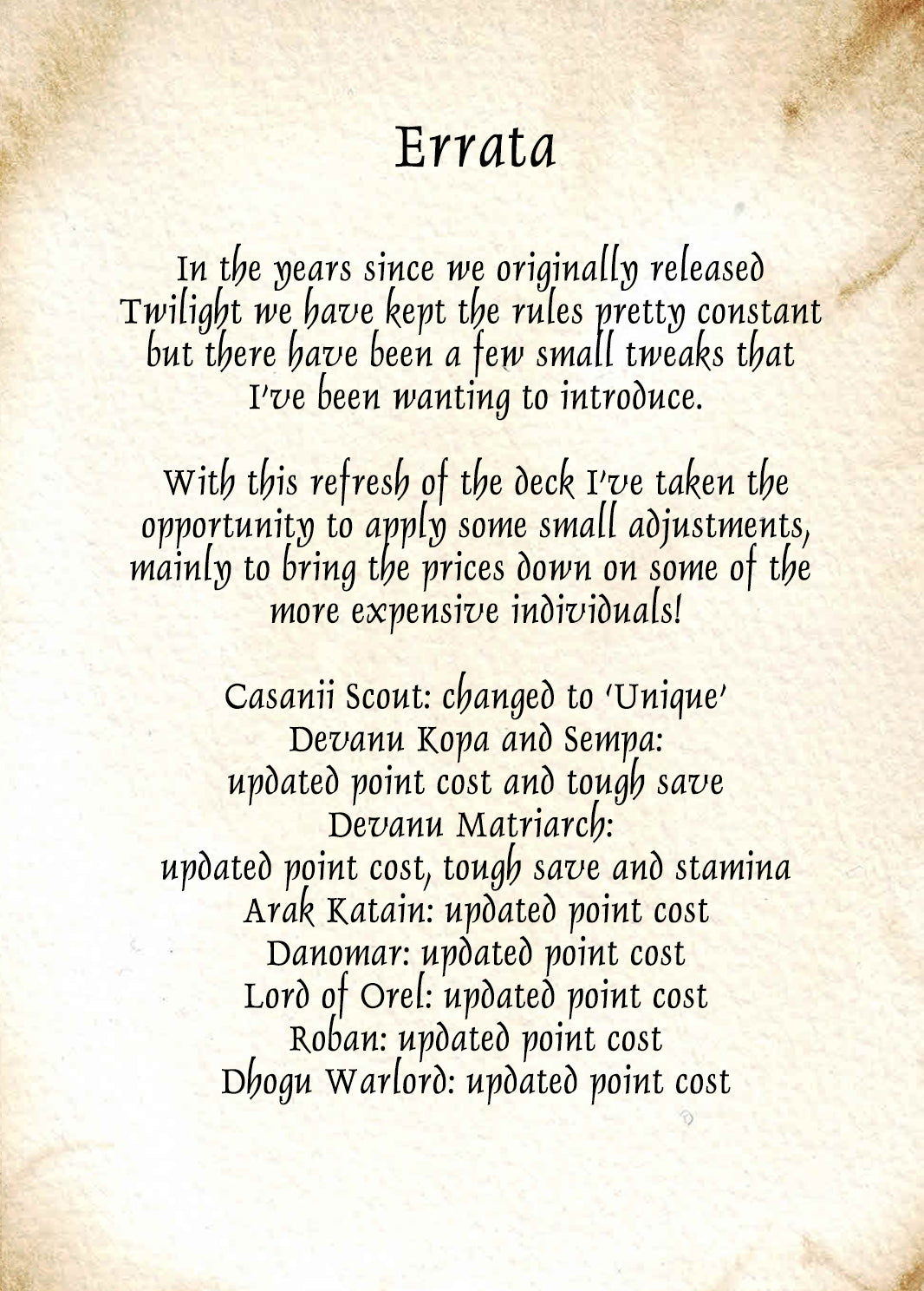 Z02: Chronicles of Anyaral Reference Cards (2025)