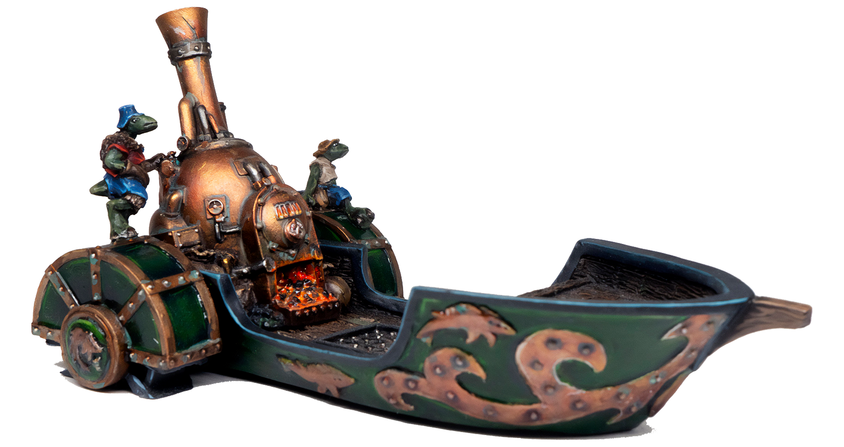 Riverfolk: The Kadrigan (Steam boat with fixed crew)