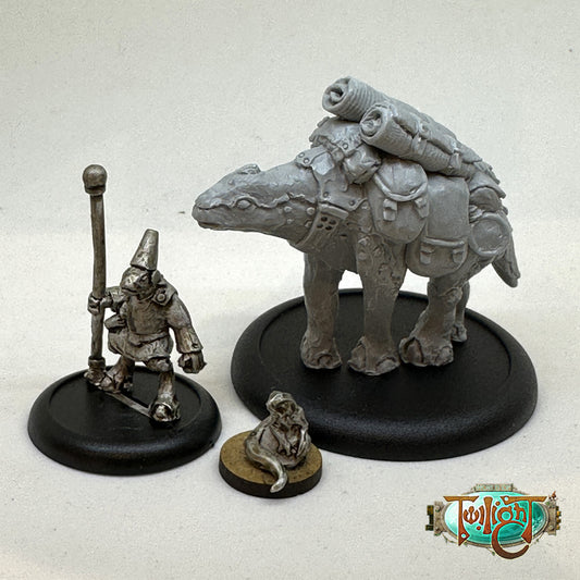 F57a - Laden Trepain with Orel beast trader (and pet)